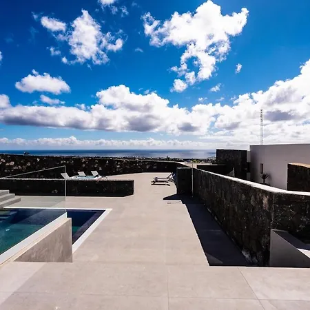 Exclusive 6 Bedrooms In Lanzarote - Ocean & Volcano Views, Private Pool, Jacuzzi & Gym Mácher