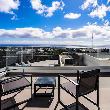 Exclusive 6 Bedrooms In Lanzarote - Ocean & Volcano Views, Private Pool, Jacuzzi & Gym *