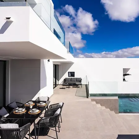Exclusive 6 Bedrooms In Lanzarote - Ocean&volcano Views, Private Pool, Jacuzzi&gym *