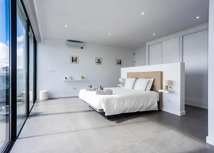 וילה Exclusive 6 Bedrooms In Lanzarote - Ocean & Volcano Views, Private Pool, Jacuzzi & Gym Mácher