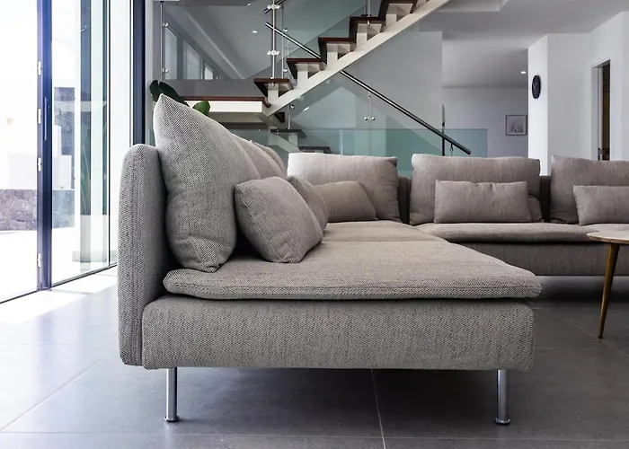 וילה Exclusive 6 Bedrooms In Lanzarote - Ocean & Volcano Views, Private Pool, Jacuzzi & Gym Mácher